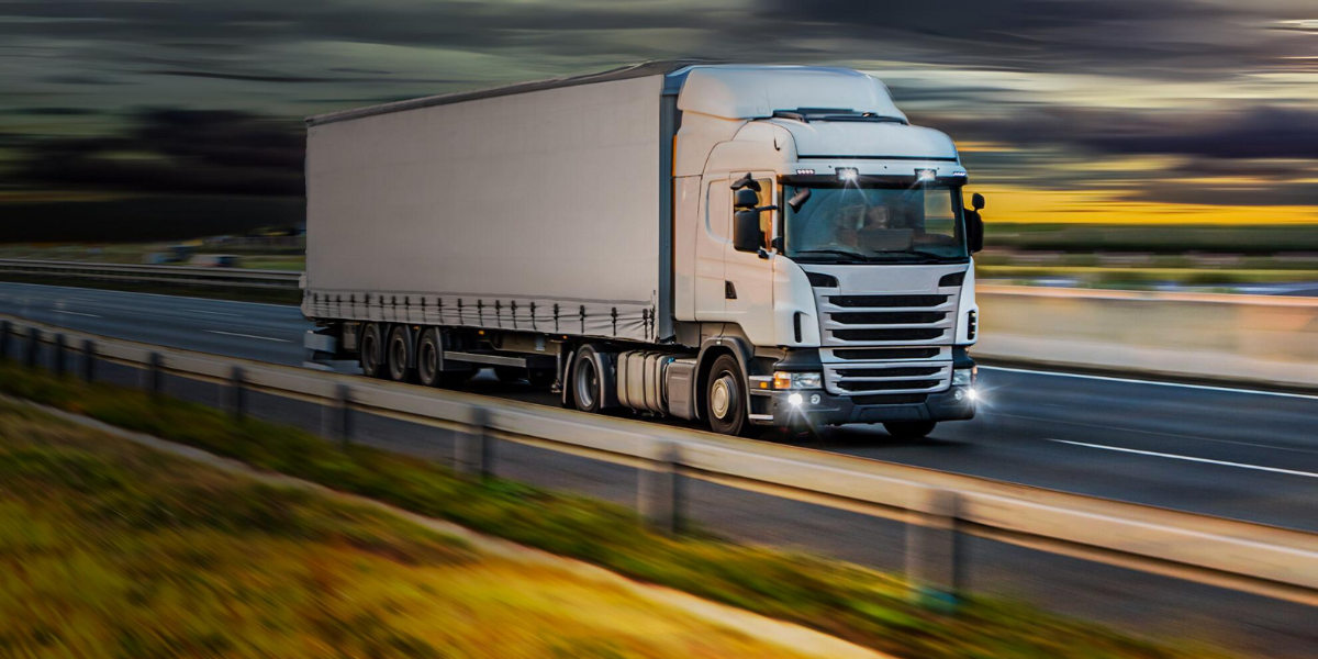 Fleet of AR Transports trucks ready for dispatch in Dubai